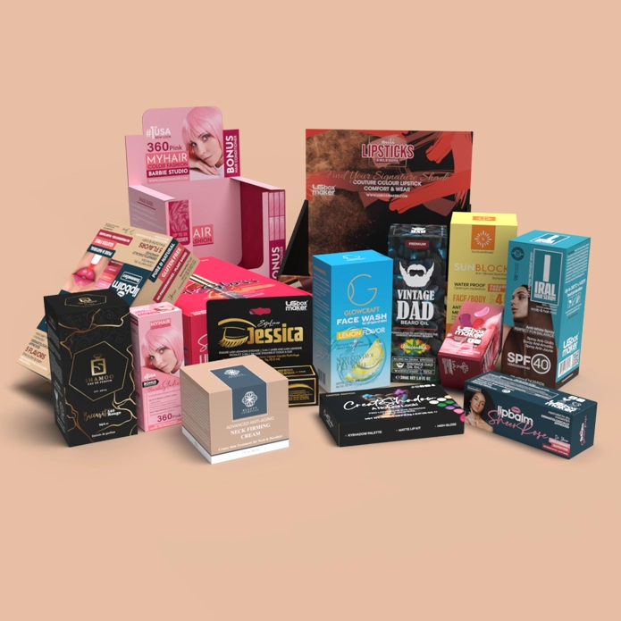Cosmetic Packaging Boxes and Printed Packaging for brands