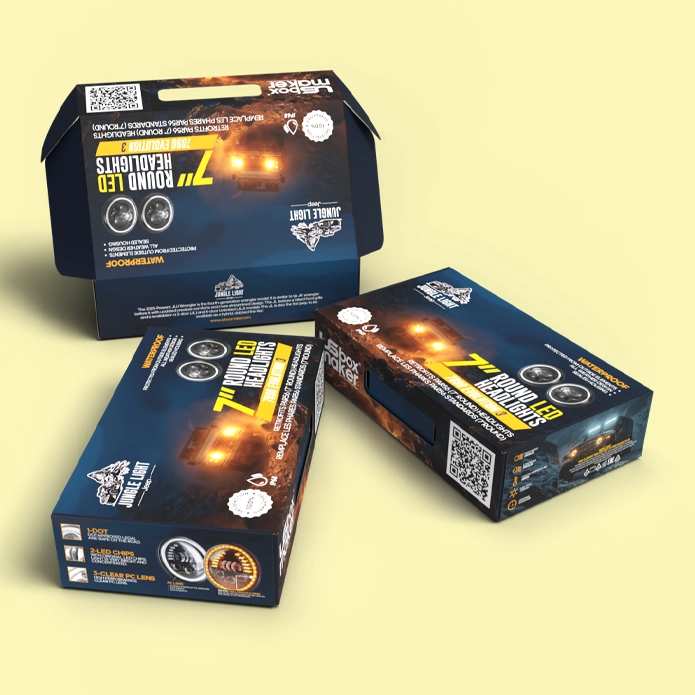 Custom Printed Suitcase Boxes