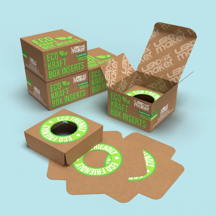 Eco Kraft Box Inserts