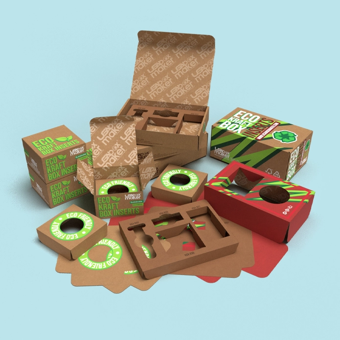 Eco Kraft Box Inserts