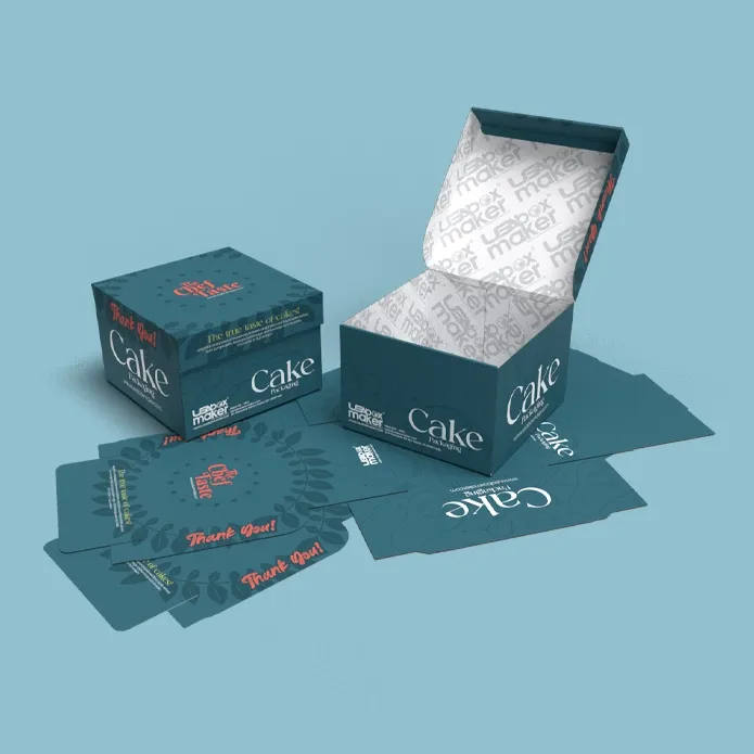 Custom Printed Cake Boxes