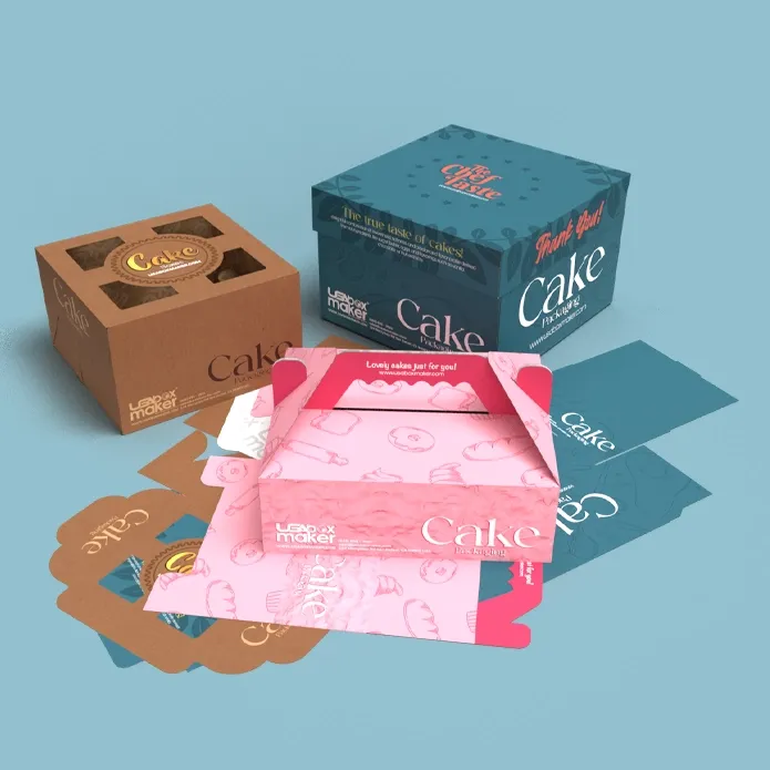 Custom Printed Cake Boxes