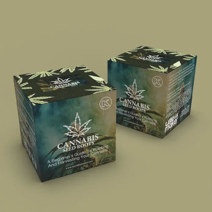 Custom Printed Cannabis Seed Boxes