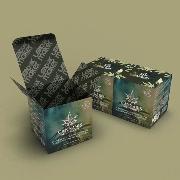 Custom Printed Cannabis Seed Boxes