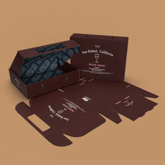 Cardboard Handle Boxes