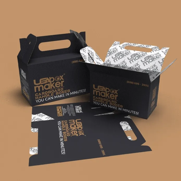 Cardboard Handle Boxes
