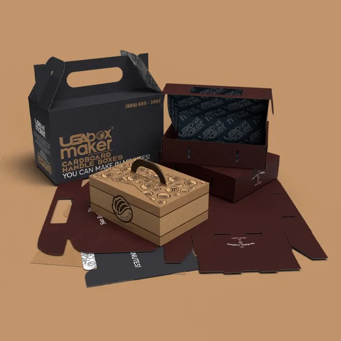 Cardboard Handle Boxes