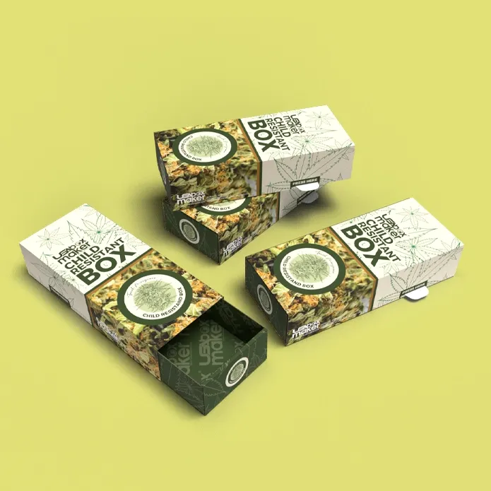 Custom Printed Child Resistant Boxes