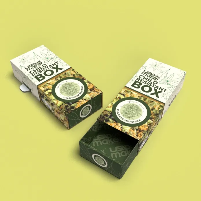 Custom Printed Child Resistant Boxes