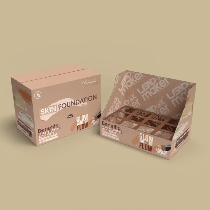 Corrugated Shipping Cosmetic Boxes