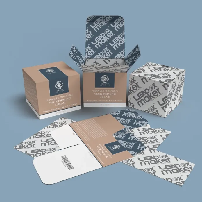 Custom Printed Cream Boxes