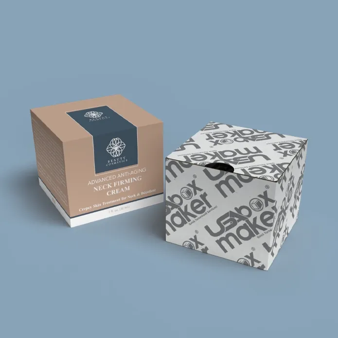 Custom Printed Cream Boxes