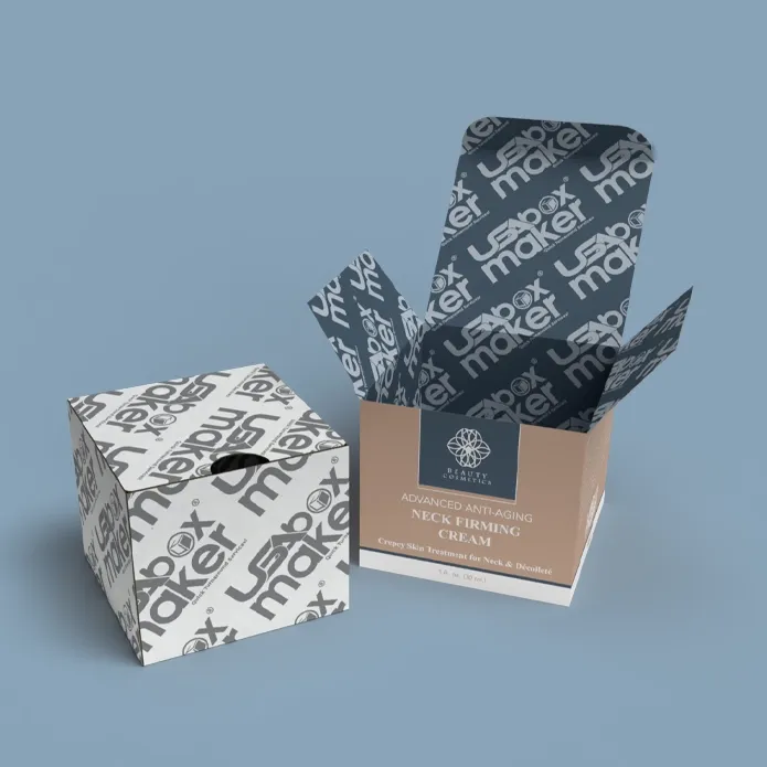 Custom Printed Cream Boxes