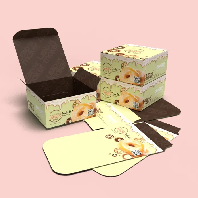 Custom Printed Donut Boxes