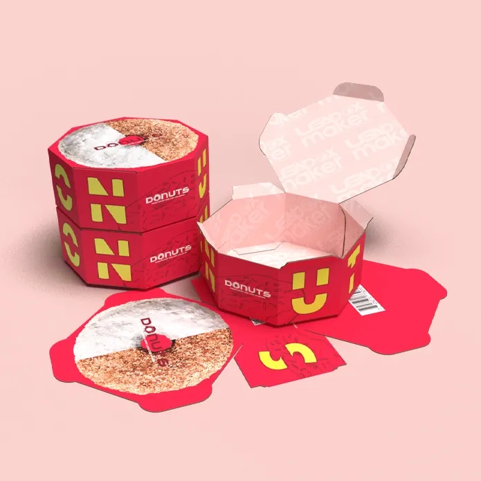 Custom Printed Donut Boxes