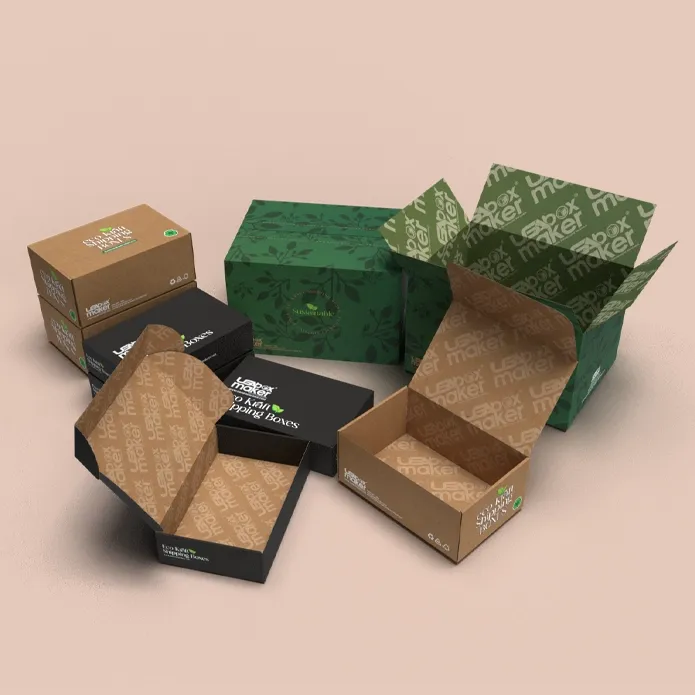 Eco Kraft Shipping Boxes