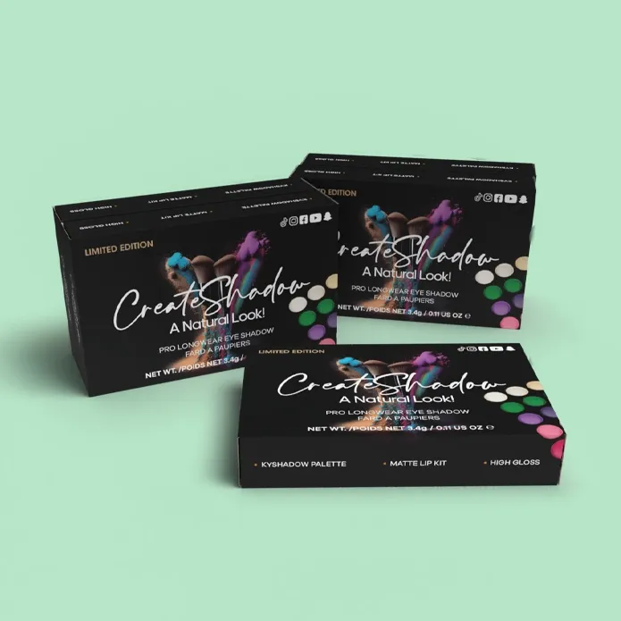 Custom Printed Eyeshadow Boxes