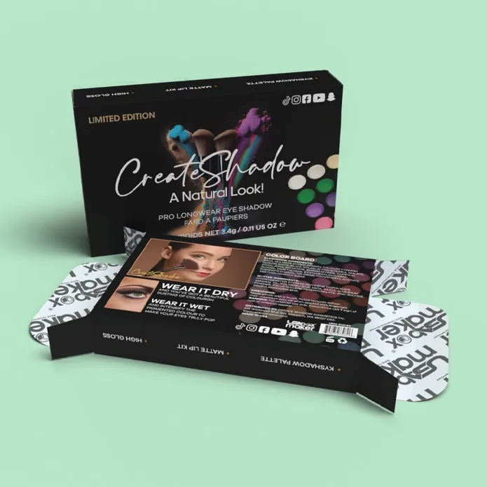 Custom Printed Eyeshadow Boxes