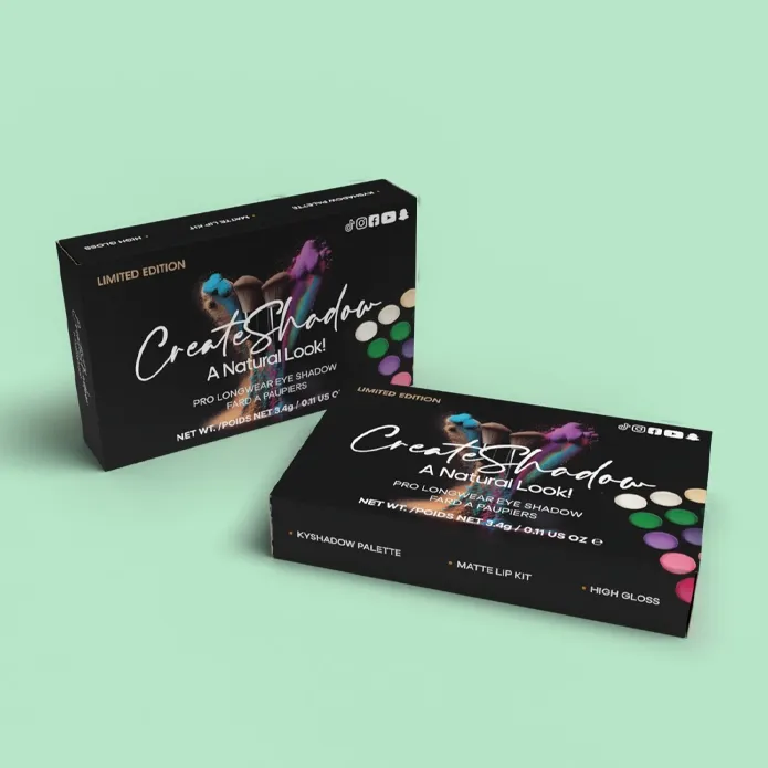 Custom Printed Eyeshadow Boxes