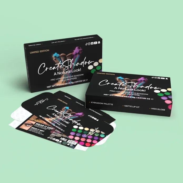 Custom Printed Eyeshadow Boxes