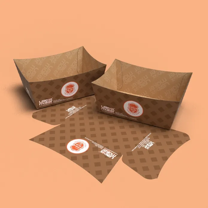 Custom Printed French Fries Boxes