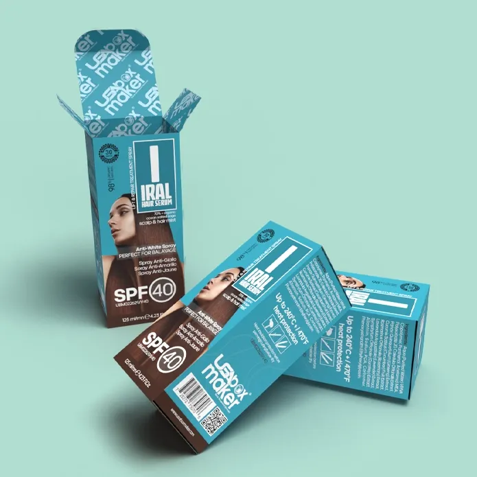Custom Hairspray Boxes