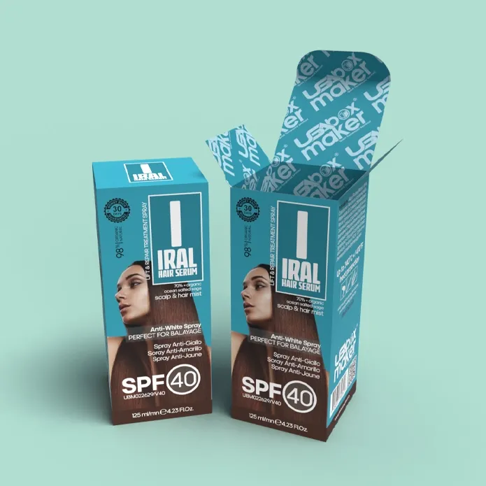 Custom Hairspray Boxes