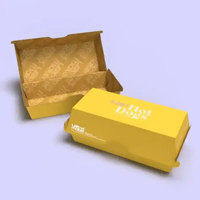 Custom Printed Hot Dog Boxes