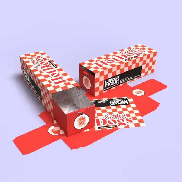 Custom Printed Hot Dog Boxes