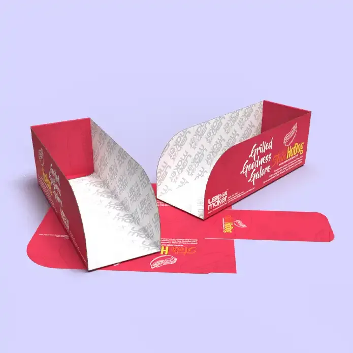 Custom Printed Hot Dog Boxes