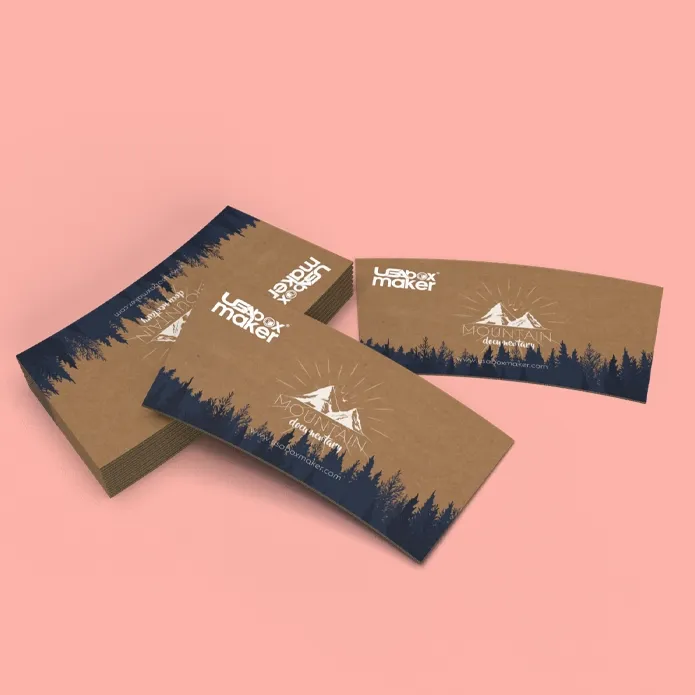 Kraft Coffee Sleeves