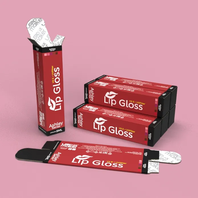 Custom Printed Lip Gloss Boxes