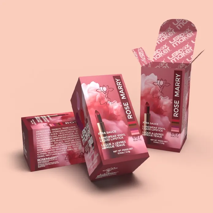 Custom Printed Lipstick Boxes