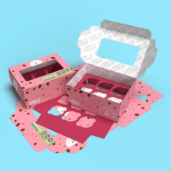 Custom Printed Muffin Boxes