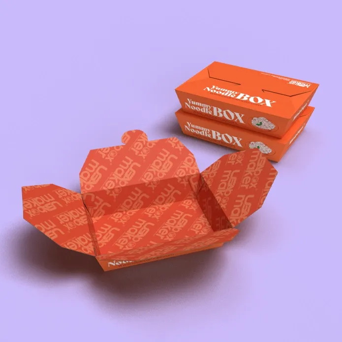 Custom Printed Noodles Boxes