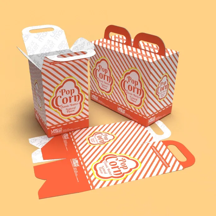 Custom Printed Popcorn Boxes
