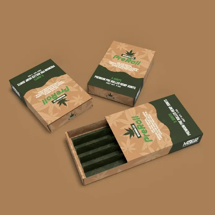 Custom Printed Pre Roll Boxes