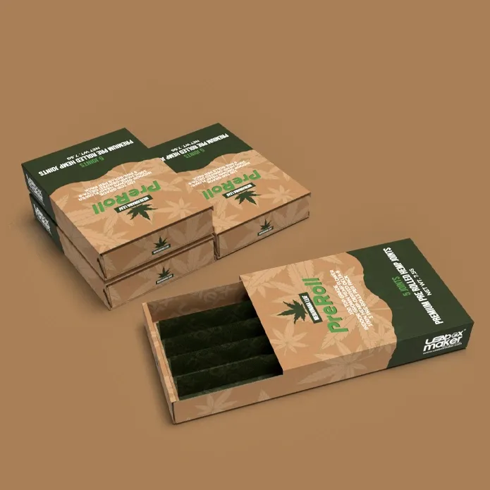 Custom Printed Pre Roll Boxes