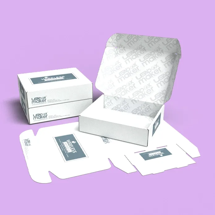 White Corrugated Boxes