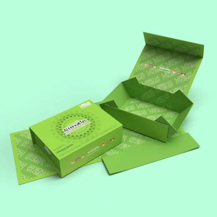 Custom Printed Foldable Rigid Boxes