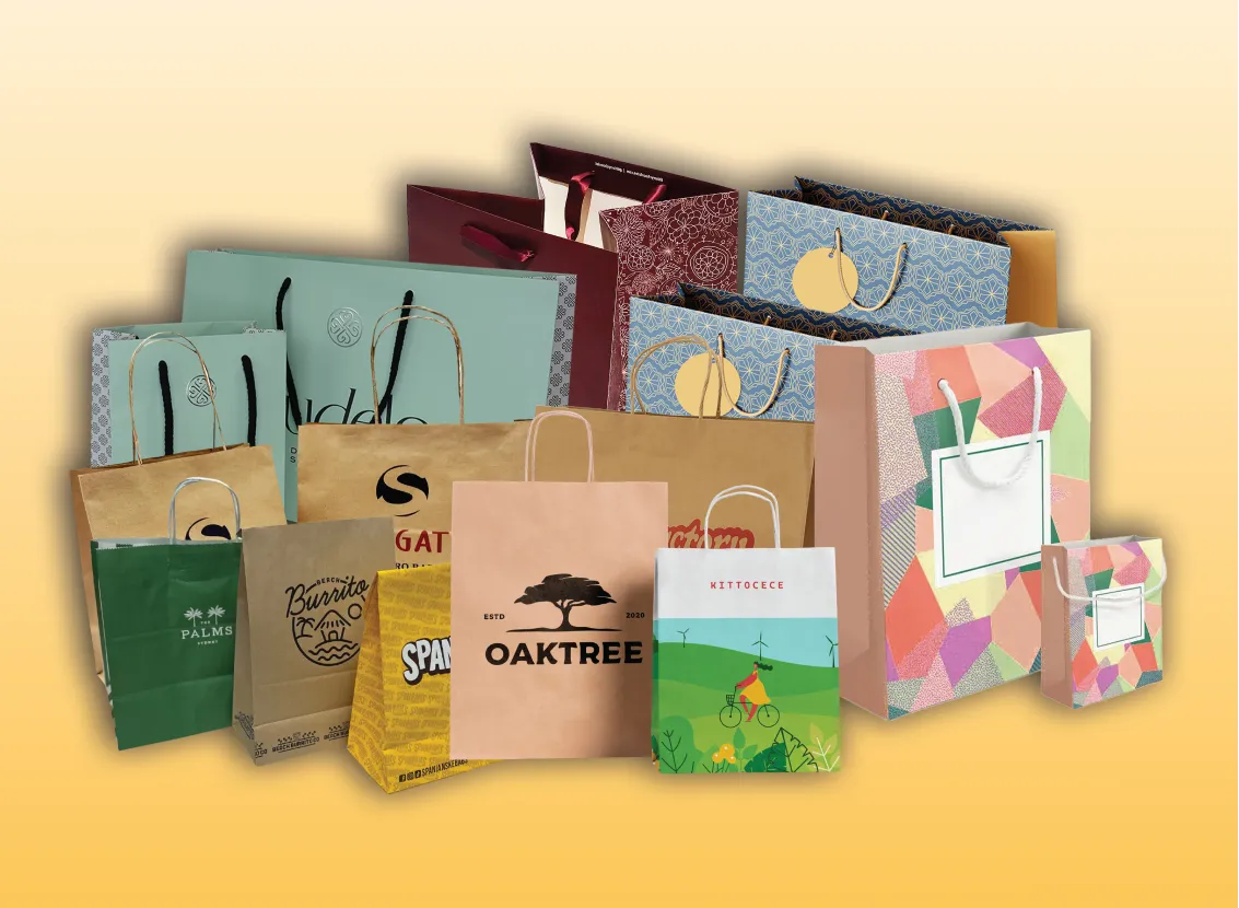 Custom Printed Paper Bags