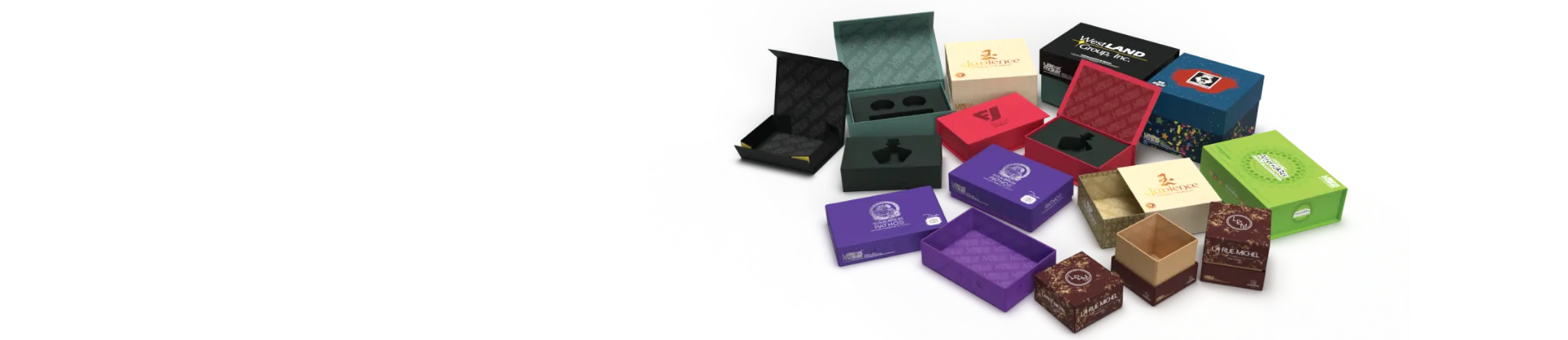 Custom Printed Rigid Boxes