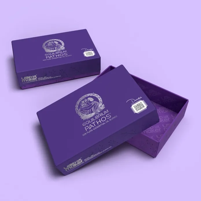 Custom Printed Two Piece Rigid Boxes