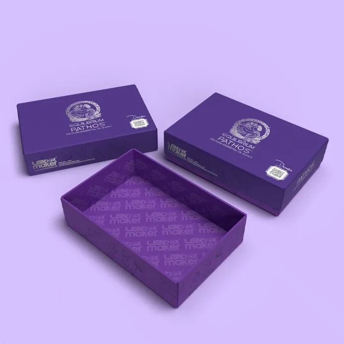 Custom Printed Two Piece Rigid Boxes