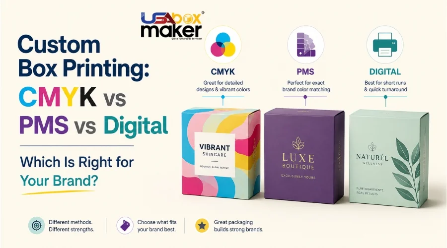 CMYK vs PMS vs Digital Printing